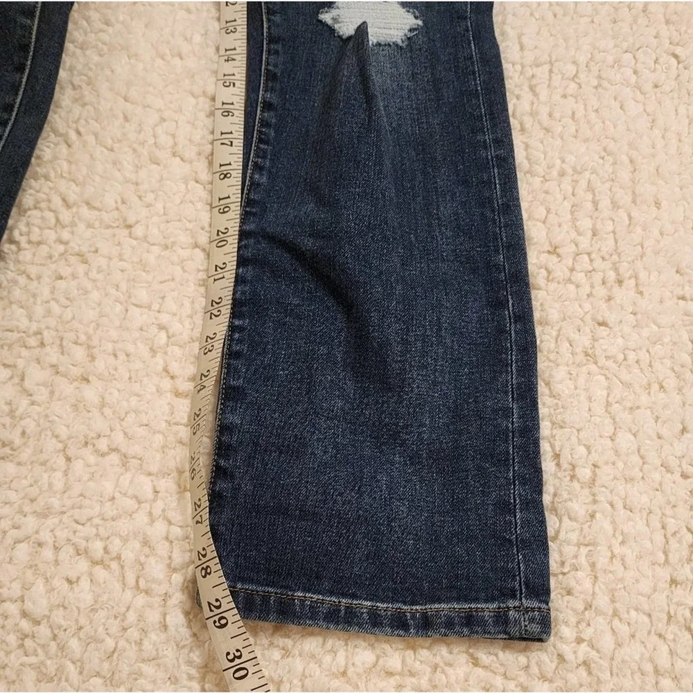 Joe's JeansWomen's Blue Mid Rise Distressed Jeans size 25 new!!‎